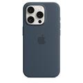 Coque iPhone 15 Pro Max en Silicone avec MagSafe Apple MT1P3ZM/A (Emballage ouvert - Excellent) - Bleu Orage