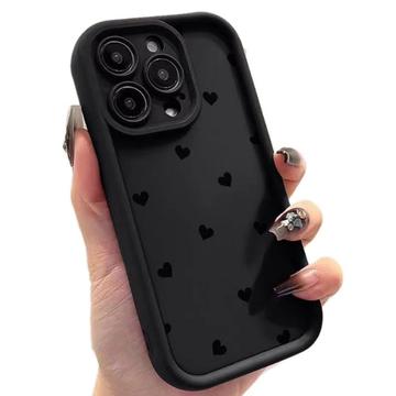 Coque iPhone 15 Pro Max en TPU antichoc avec bords arrondis - Noire