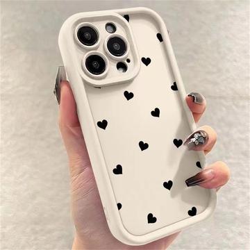 Coque iPhone 15 Pro Max en TPU antichoc avec bords arrondis - Blanche