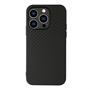 Coque Hybride pour iPhone 15 Pro Max - Fibre de Carbone