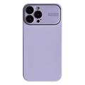 Coque iPhone 15 Pro Max en Silicone Liquide avec Protection en Verre