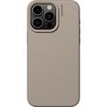 Coque iPhone 15 Pro Max en Silicone Nudient Base - Beige