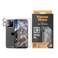 Pack de Protection iPhone 15 Pro Max PanzerGlass 3-en-1 - Transparent