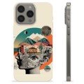 Coque iPhone 15 Pro Max en TPU - Collage Abstrait
