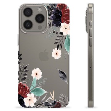 Coque iPhone 15 Pro Max en TPU - Fleurs d\'Automne