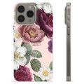 Coque iPhone 15 Pro Max en TPU - Fleurs Romantiques