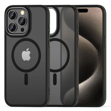 Coque Tech-Protect Magmat 2 pour iPhone 15 Pro Max - Compatible MagSafe - Noir mat