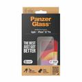 Protecteur d'Écran iPhone 15 Pro PanzerGlass Ultra-Wide Fit EasyAligner - Bord Noir