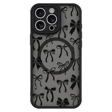 Coque iPhone 15 Pro magnétique protectrice et élégante - Arcs noirs