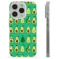 Coque iPhone 15 Pro en TPU - Avocado Pattern