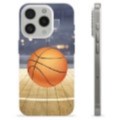 Coque iPhone 15 Pro en TPU - Basket-ball