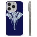 Coque iPhone 15 Pro en TPU - Éléphant