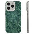 Coque iPhone 15 Pro en TPU - Mandala Vert