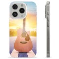 Coque iPhone 15 Pro en TPU - Guitare