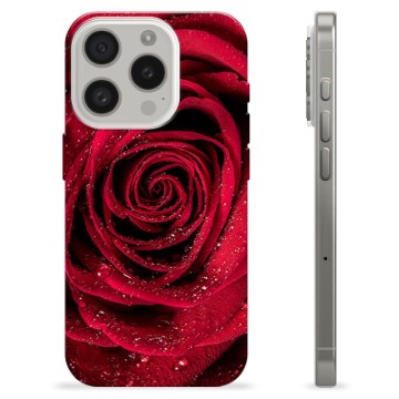 Coque iPhone 15 Pro en TPU - Rose
