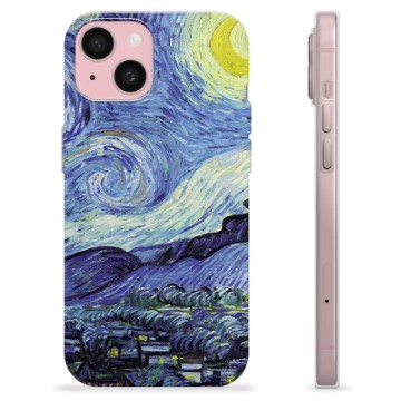 Coque iPhone 15 en TPU - Ciel de Nuit