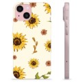 Coque iPhone 15 en TPU - Tournesol