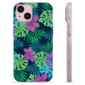 Coque iPhone 15 en TPU - Fleurs Tropicales