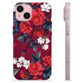 Coque iPhone 15 en TPU - Fleurs Vintage