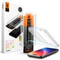 Protection d'écran iPhone 16 Pro/17/17 Pro Spigen Glas.tR EZ Fit Pro - Clair