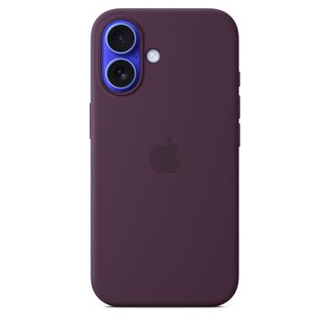 Coque iPhone 16 en Silicone avec MagSafe Apple MYY43ZM/A - Prune