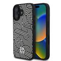 Coque iPhone 16 DKNY Crosswalk Modèle - Compatible MagSafe - Ivoire / Noire