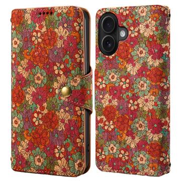 Étui portefeuille iPhone 16 Quatre Saisons - Été