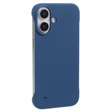 Coque iPhone 16 en Plastique Sans Cadre - Bleue