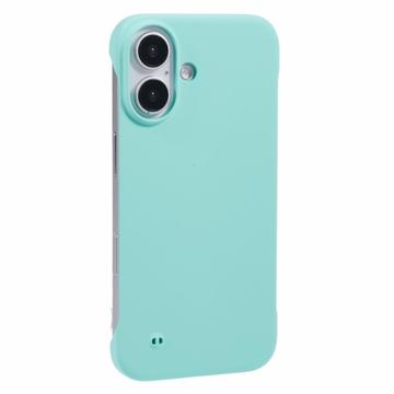 Coque iPhone 16 en Plastique Sans Cadre - Cyan Clair