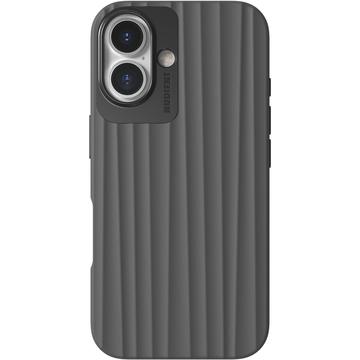 Coque iPhone 16 Nudient Bold - Compatible MagSafe - Tempête Noire