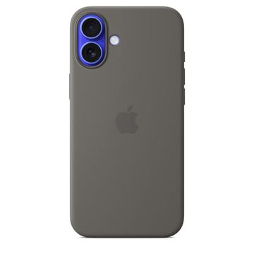 Coque iPhone 16 Plus en Silicone avec MagSafe Apple MYYC3ZM/A - Gris pierre