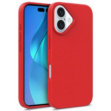 Coque iPhone 16 Plus Biodégradable - Rouge