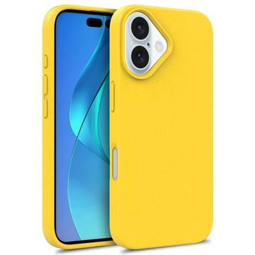 Coque iPhone 16 Plus Biodégradable - Jaune