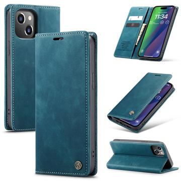 Étui Portefeuille iPhone 16 Plus Caseme Série 013 - Bleu