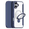 Étui à rabat magnétique iPhone 16 Plus Dux Ducis Skin X Pro