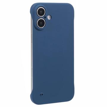 Coque iPhone 16 Plus en Plastique Sans Cadre - Bleue