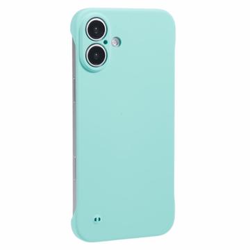 Coque iPhone 16 Plus en Plastique Sans Cadre - Cyan Clair