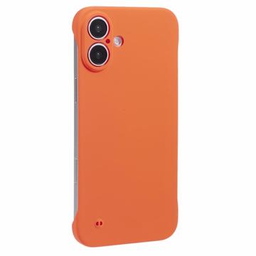 Coque iPhone 16 Plus en Plastique Sans Cadre - Orange