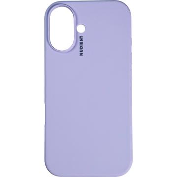 Coque iPhone 16 Plus en Silicone Nudient Base - Violete