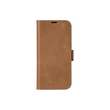 Étui portefeuille en cuir iPhone 16 Plus dbramante1928 Copenhagen - Tanné