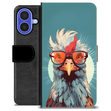 Étui Portefeuille Premium iPhone 16 - Poule