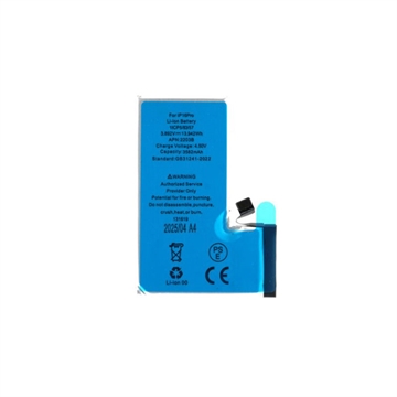 Batterie Compatible pour iPhone 16 Pro - 3582mAh