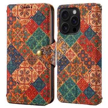 Étui portefeuille iPhone 16 Pro Quatre Saisons - Hiver