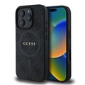 Étui à anneau coloré iPhone 16 Pro Guess 4G - Compatible MagSafe