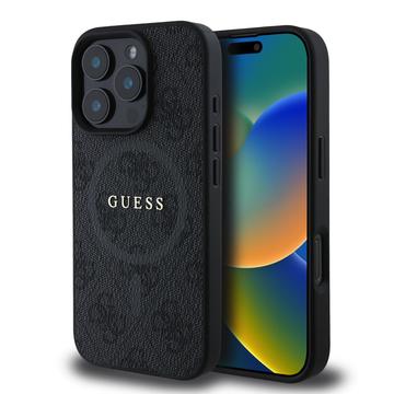 Étui à anneau coloré iPhone 16 Pro Guess 4G - Compatible MagSafe