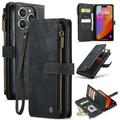 Étui Portefeuille iPhone 16 Pro Max Multifonctionnel Caseme C30