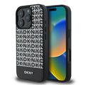 Coque iPhone 16 Pro Max DKNY Repeat Pattern Bottom Stripe - Compatible MagSafe