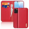 Etui Portefeuille iPhone 16 Pro Max en Cuir Dux Ducis Hivo