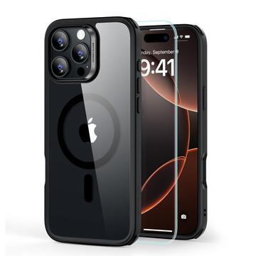 iPhone 16 Pro Max ESR HaloLock MagSafe Classic Hybrid Set - Noir givré