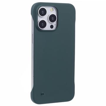 Coque iPhone 16 Pro Max en Plastique Sans Cadre - Vert Foncé
